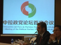 巴西劳工党代表在中拉合作分议题讨论会上发言.jpg